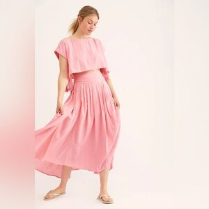 Free People Sundown Skirt Set